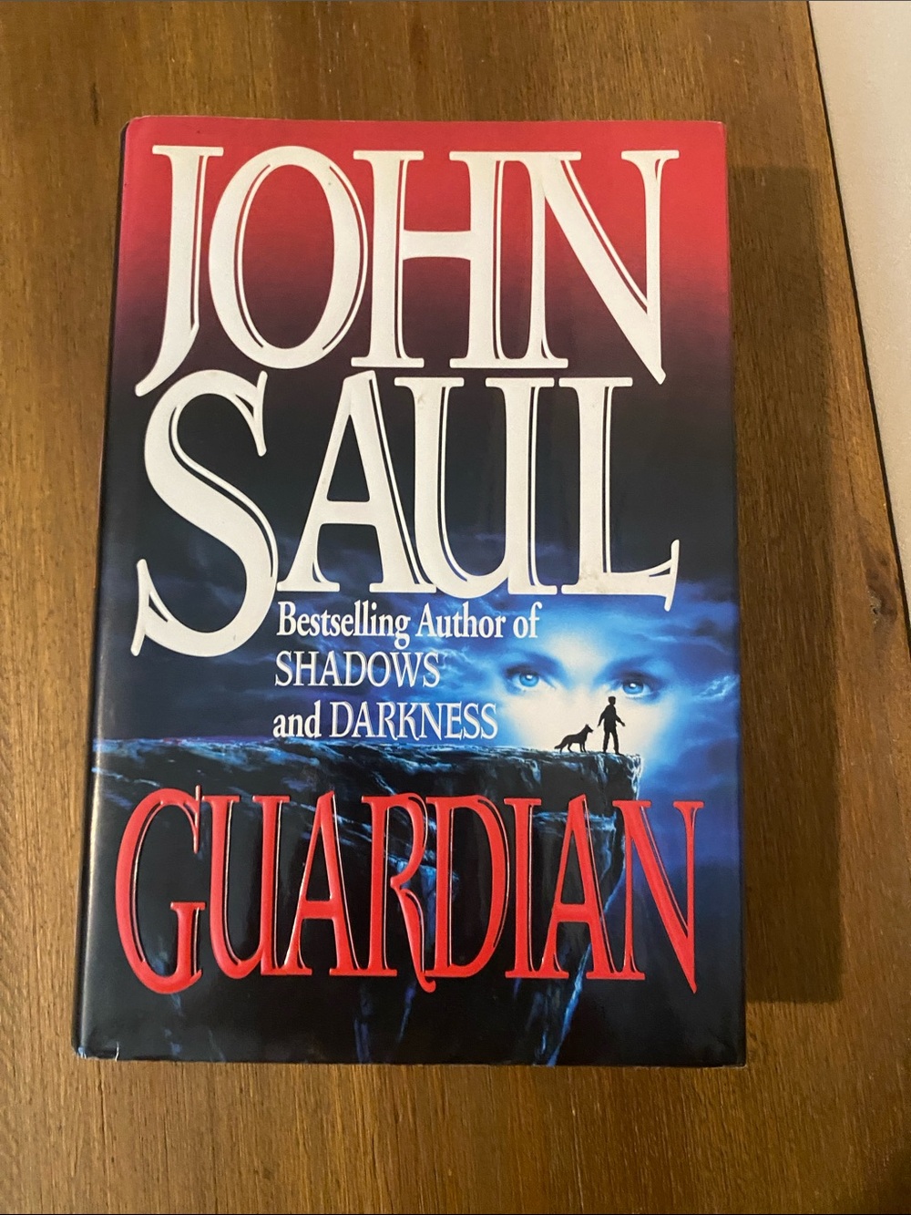 Guardian - Red/Blue Hardcover Book